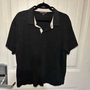Micheal Kors Black Short Sleeve Polo Size XL Men’s